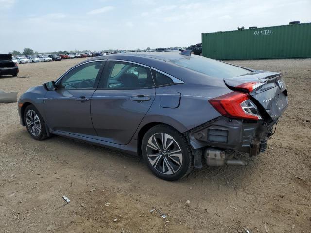 19XFC1F7XGE019054 - 2016 HONDA CIVIC EXL GRAY photo 2