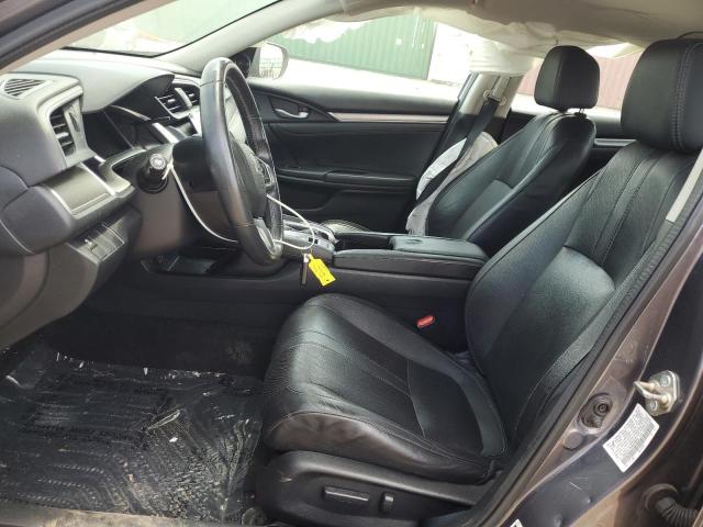 19XFC1F7XGE019054 - 2016 HONDA CIVIC EXL GRAY photo 7