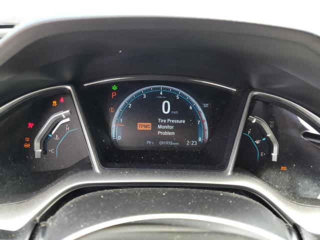 19XFC1F7XGE019054 - 2016 HONDA CIVIC EXL GRAY photo 9