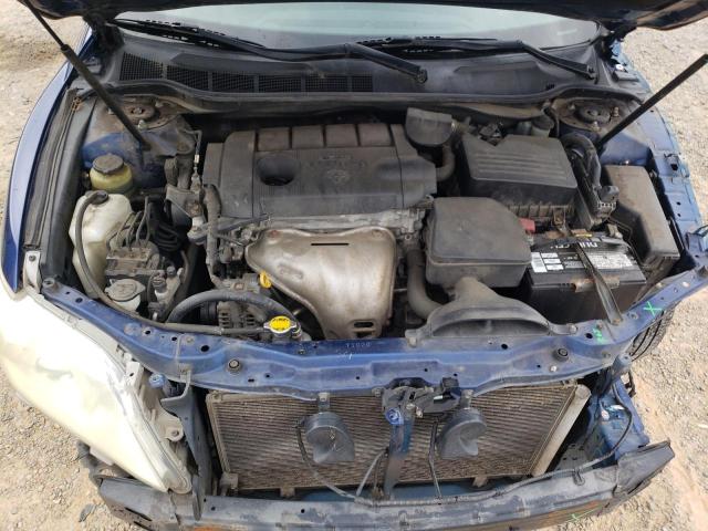 4T1BF3EK9AU579756 - 2010 TOYOTA CAMRY BASE BLUE photo 11