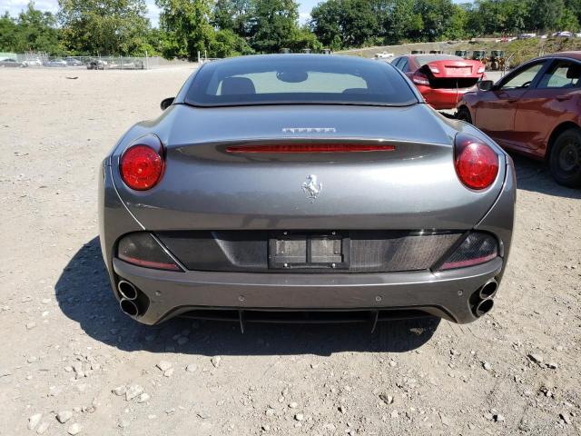 ZFF65LJA5C0185396 - 2012 FERRARI CALIFORNIA GRAY photo 6