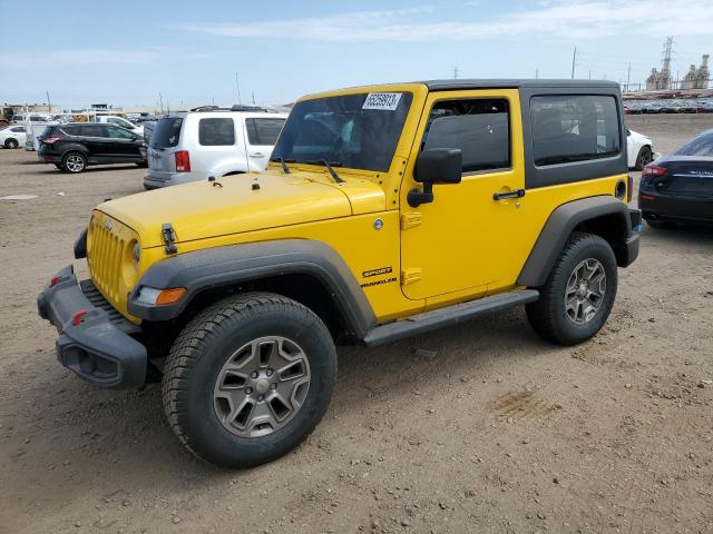 1J4AA2D17BL531921 - 2011 JEEP WRANGLER SPORT YELLOW photo 1