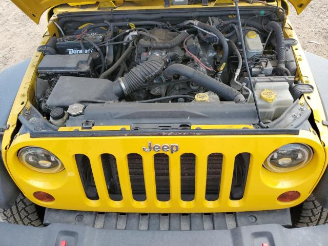 1J4AA2D17BL531921 - 2011 JEEP WRANGLER SPORT YELLOW photo 11