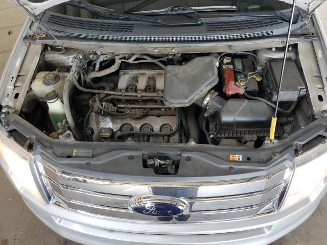 2FMDK3JC1ABB15739 - 2010 FORD EDGE SEL SILVER photo 11