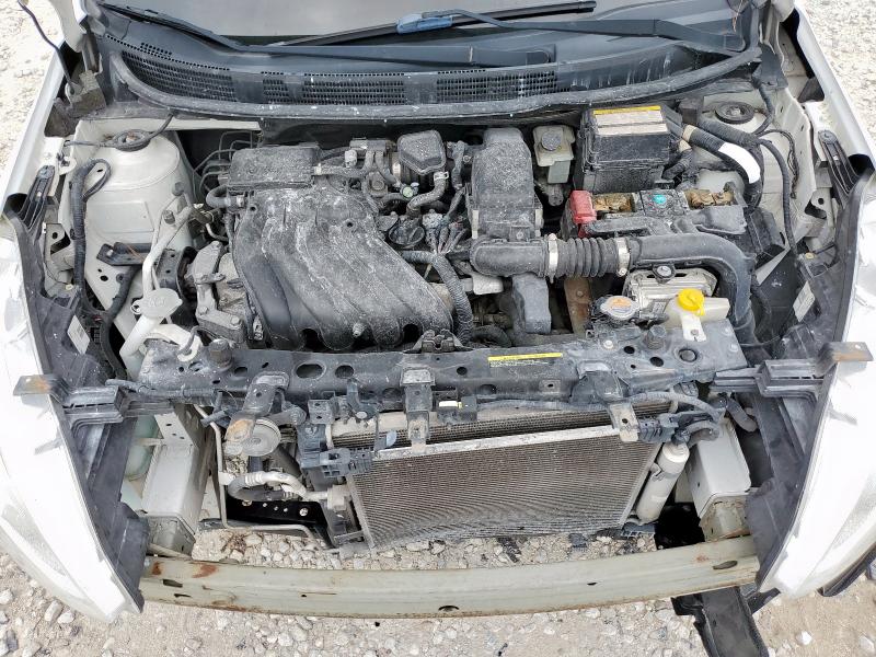 3N1CN7AP1GL871752 - 2016 NISSAN VERSA S WHITE photo 11