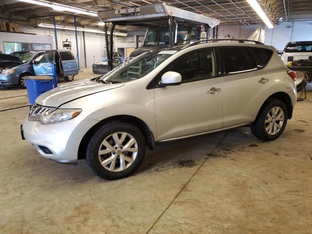 JN8AZ1MW7CW233054 - 2012 NISSAN MURANO S SILVER photo 1