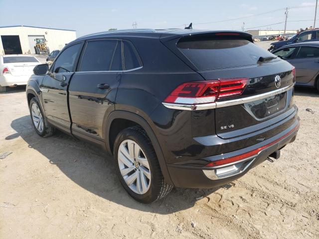 1V2WE2CA4PC228778 - 2023 VOLKSWAGEN ATLAS CROS SE Czarny zdjęcie 2