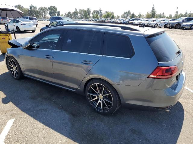 3VWCA7AU8FM506683 - 2015 VOLKSWAGEN GOLF SPORT TDI S GRAY photo 2