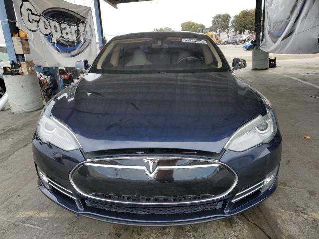 5YJSA1CP6DFP12590 - 2013 TESLA MODEL S 蓝色 照片 5
