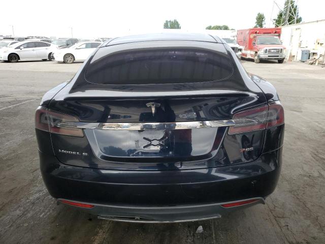 5YJSA1CP6DFP12590 - 2013 TESLA MODEL S 蓝色 照片 6