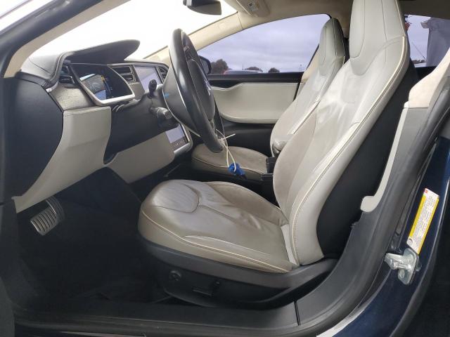 5YJSA1CP6DFP12590 - 2013 TESLA MODEL S 蓝色 照片 7