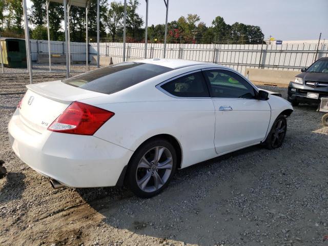 1HGCS2B81BA003672 - 2011 HONDA ACCORD EXL WHITE photo 3