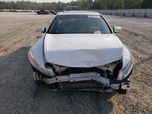 1HGCS2B81BA003672 - 2011 HONDA ACCORD EXL WHITE photo 5