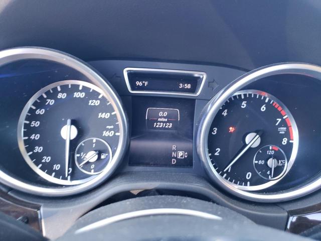 4JGDA5HB3EA400276 - 2014 MERCEDES-BENZ ML 350 4MATIC GRAY photo 9