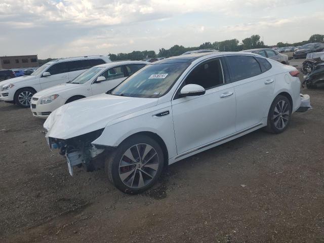 5XXGV4L27GG027273 - 2016 KIA OPTIMA SXL WHITE photo 1