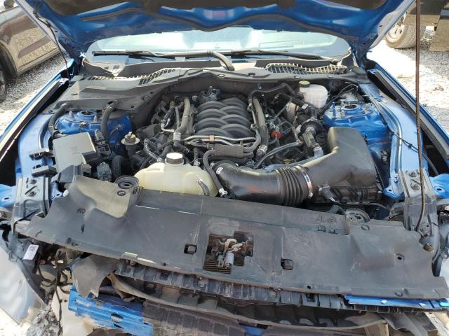 1FA6P8CF5M5144078 - 2021 FORD MUSTANG GT BLUE photo 11