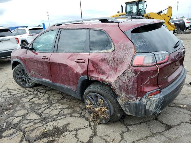 1C4PJMMX3MD214084 - 2021 JEEP CHEROKEE LATITUDE LUX BURGUNDY photo 2