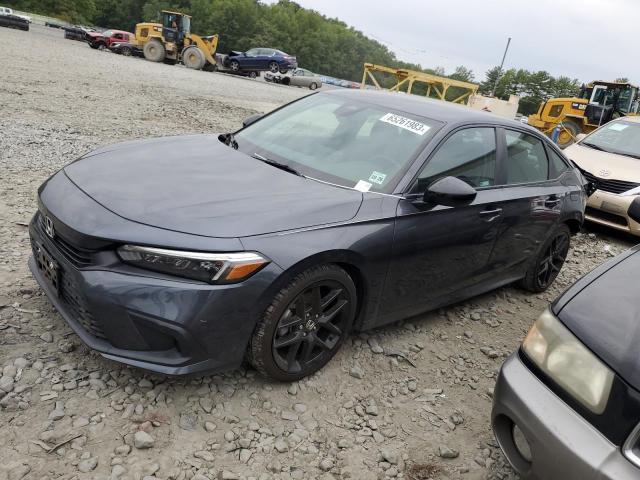 2HGFE2F53NH531305 - 2022 HONDA CIVIC SPORT 灰色 照片 1