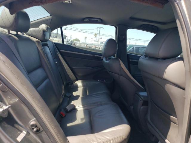 1HGFA16998L026594 - 2008 HONDA CIVIC EXL ნაცრისფერი ფოტო 10