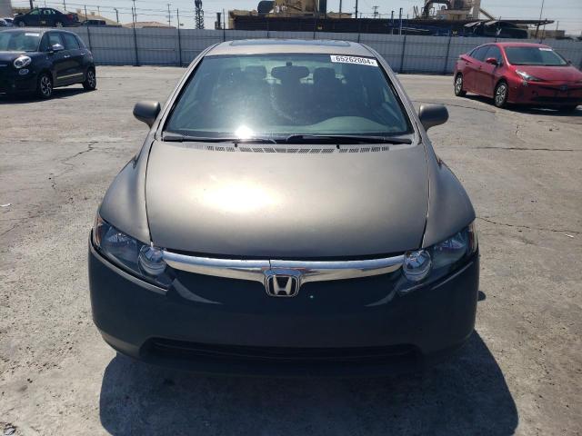 1HGFA16998L026594 - 2008 HONDA CIVIC EXL ნაცრისფერი ფოტო 5