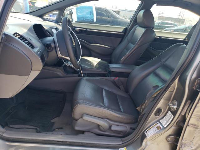 1HGFA16998L026594 - 2008 HONDA CIVIC EXL ნაცრისფერი ფოტო 7