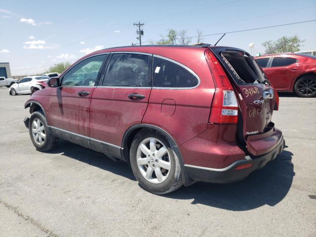 JHLRE48589C024982 - 2009 HONDA CR-V EX BURGUNDY photo 2