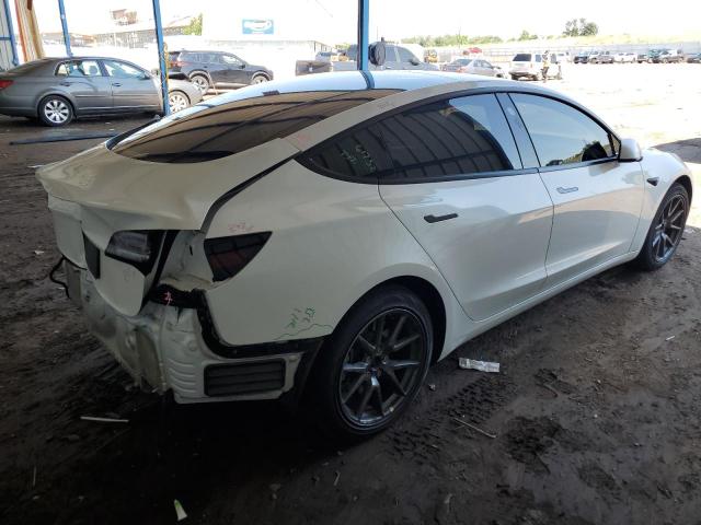 5YJ3E1EA2PF450136 - 2023 TESLA MODEL 3 Biały zdjęcie 3