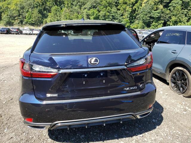 2T2SZMDAXNC328625 - 2022 LEXUS RX 350 F-SPORT BLUE photo 6