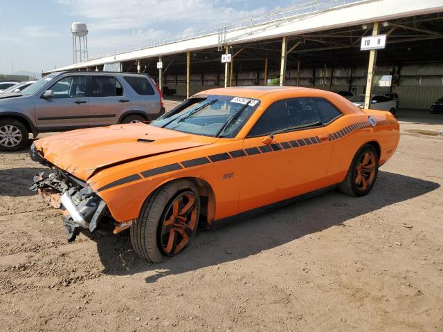 2C3CDYCJ7CH118202 - 2012 DODGE CHALLENGER SRT-8 ORANGE photo 1