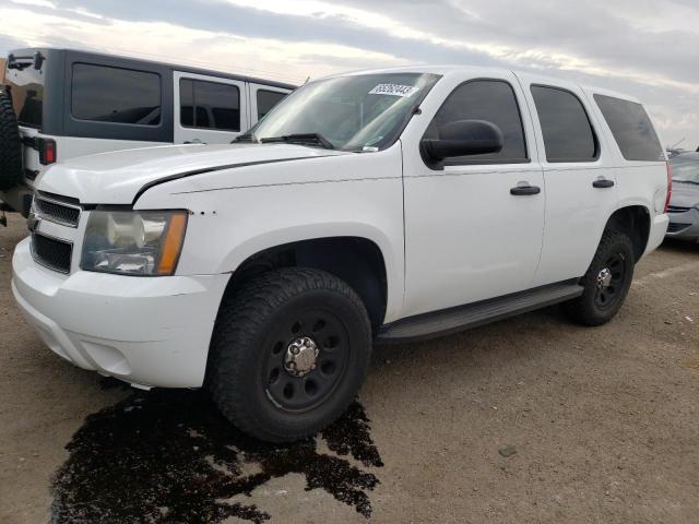 1GNMCAE03AR133900 - 2010 CHEVROLET TAHOE C1500  LS WHITE photo 1