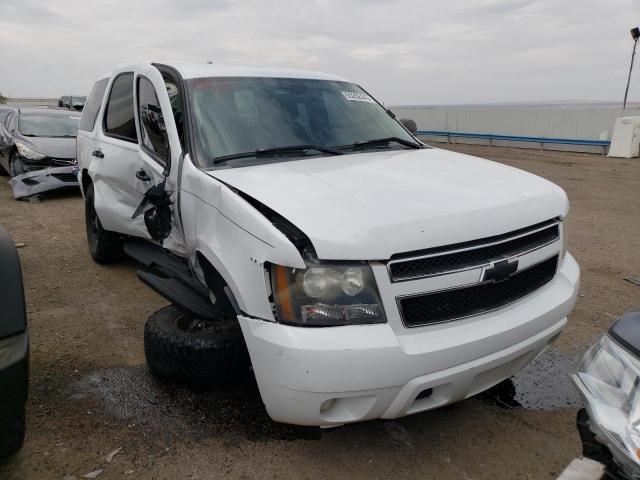 1GNMCAE03AR133900 - 2010 CHEVROLET TAHOE C1500  LS WHITE photo 4