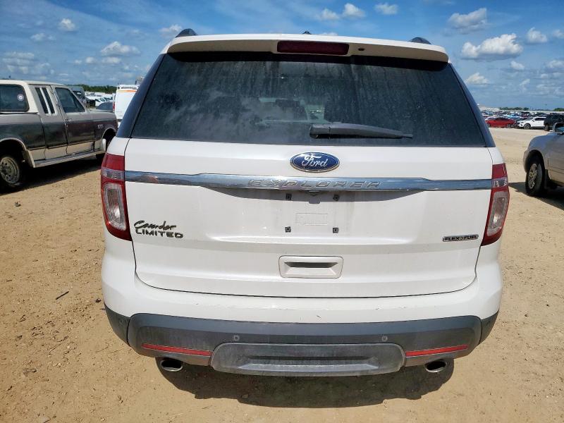1FM5K7F81DGC11352 - 2013 FORD EXPLORER LIMITED 白色 照片 6