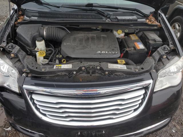 2C4RC1BG1ER449392 - 2014 CHRYSLER TOWN & COU TOURING BLACK photo 12