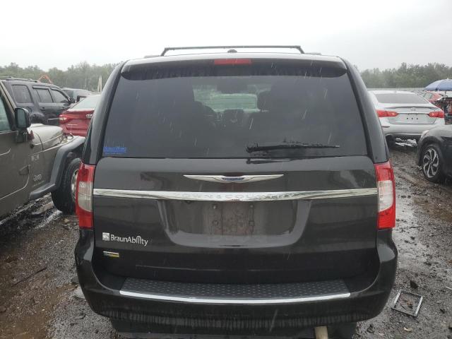 2C4RC1BG1ER449392 - 2014 CHRYSLER TOWN & COU TOURING BLACK photo 6