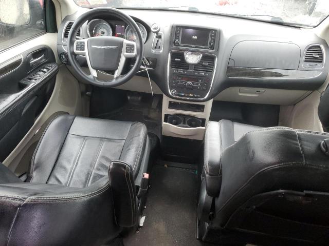 2C4RC1BG1ER449392 - 2014 CHRYSLER TOWN & COU TOURING BLACK photo 8