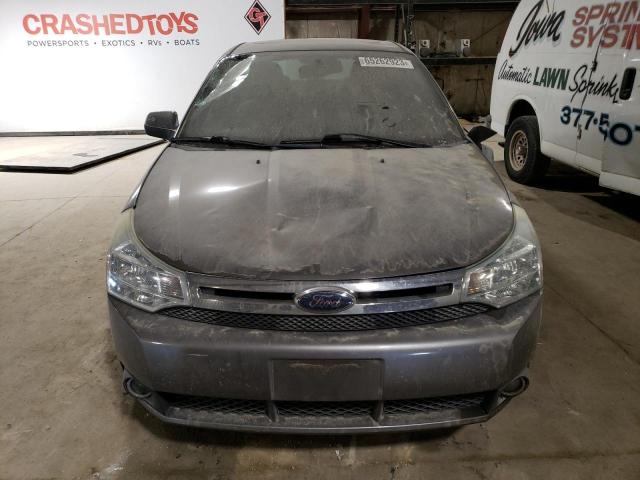 1FAHP37N99W121031 - 2009 FORD FOCUS SEL GRAY photo 5