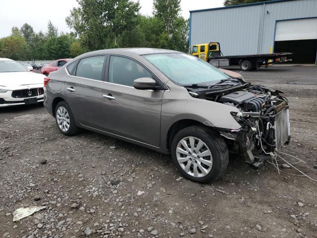 3N1AB7AP0GL668948 - 2016 NISSAN SENTRA S GRAY photo 4