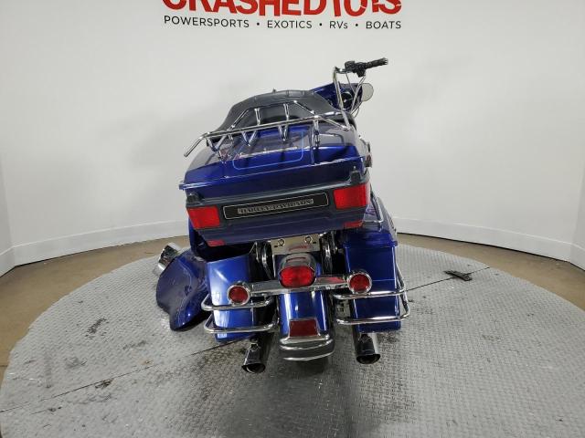 1HD1FC4127Y722863 - 2007 HARLEY-DAVIDSON FLHTCUI 蓝色 照片 4