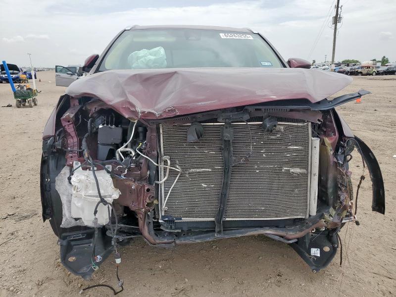 5TDJZRFH0KS999540 - 2019 TOYOTA HIGHLANDER SE Бордовый фото 5