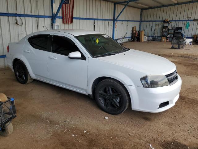 1C3CDZCB8EN235490 - 2014 DODGE AVENGER SXT WHITE photo 4