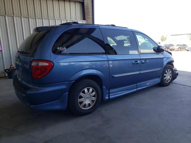 2A4GP54L77R139855 - 2007 CHRYSLER TOWN & COU TOURING BLUE photo 3