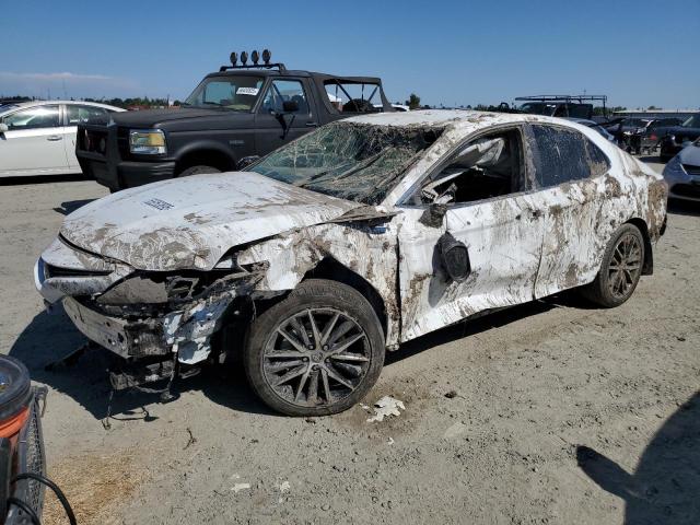 4T1G11AK8PU791071 - 2023 TOYOTA CAMRY SE NIGHT SHADE WHITE photo 1