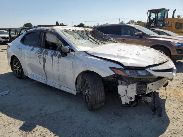 4T1G11AK8PU791071 - 2023 TOYOTA CAMRY SE NIGHT SHADE WHITE photo 4