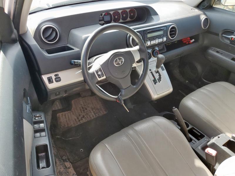 JTLKE50E481019972 - 2008 TOYOTA SCION XB SILVER photo 8