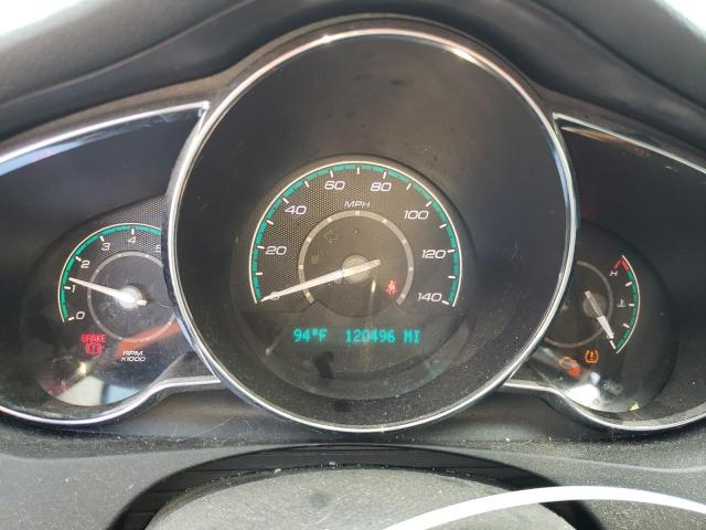 1G1ZF5E7XCF123212 - 2012 CHEVROLET MALIBU 3LT ვერცხლისფერი ფოტო 9