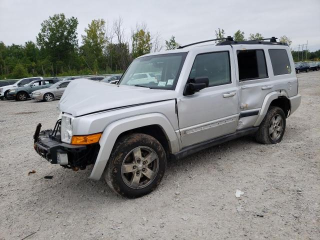 1J8HG48K77C511623 - 2007 JEEP COMMANDER SILVER photo 1