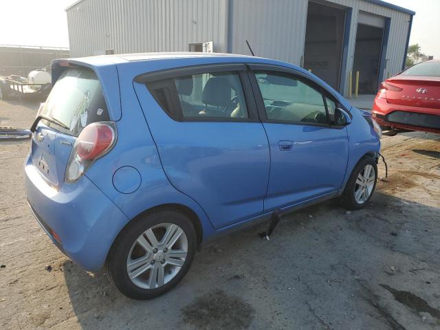 KL8CD6S9XEC494446 - 2014 CHEVROLET SPARK 1LT BLUE photo 3