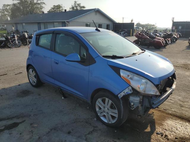 KL8CD6S9XEC494446 - 2014 CHEVROLET SPARK 1LT BLUE photo 4