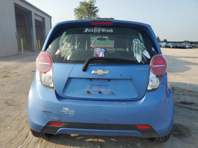 KL8CD6S9XEC494446 - 2014 CHEVROLET SPARK 1LT BLUE photo 6