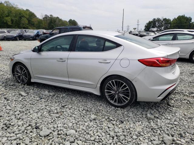 KMHD04LB3HU362703 - 2017 HYUNDAI ELANTRA SPORT SILVER photo 2